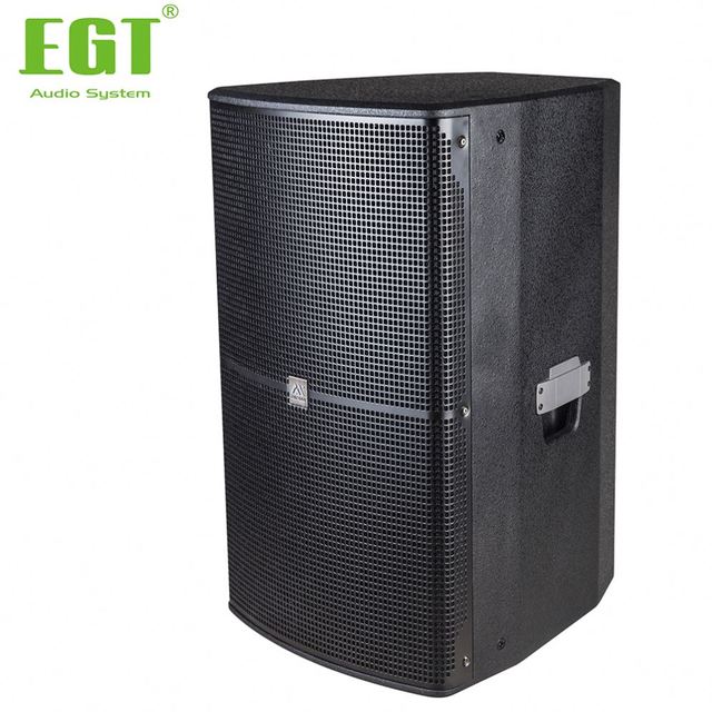 15 Inch 2 Way Full Range Speaker Passive Professional PA System for Stage DJ KTV Live Sound Church Rental Factory