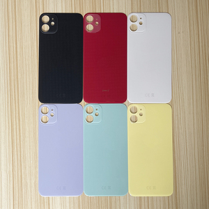 Carcasa Trasera de Vidrio para Teléfono Móvil, Fabricada en China, con Orificio Grande para <span class=keywords><strong>iPhone</strong></span> <span class=keywords><strong>11</strong></span> Xs Xs Max, Repuesto de Cristal Trasero - Product Image 3