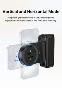 ตัวยึดจับโทรศัพท์ด้วยตัวเองระบบแม่เหล็กแบบ MA35คลิปหนีบโทรศัพท์แบบ2-in-1พร้อมข้อต่อสกรู1/4สำหรับขาตั้งกล้อง - Product Image 3