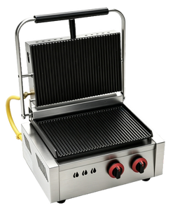 <span class=keywords><strong>Grill</strong></span> à <span class=keywords><strong>panini</strong></span> au <span class=keywords><strong>gaz</strong></span> de comptoir robuste en acier inoxydable, presse à <span class=keywords><strong>panini</strong></span> commerciale, machine à griller au <span class=keywords><strong>gaz</strong></span> - Product Image 1