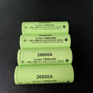 קיבולת סופר הספק גבוהה 7200mah li-ion 26800a 3.7 סוללה חיצונית עליונה שטוחה עבור טלפונים ניידים במלאי - Product Image 4