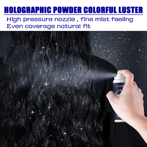 <span class=keywords><strong>Spray</strong></span> scintillant illuminateur pour clavicules et cheveux, vêtements de fête d'Halloween et de boîte de nuit, <span class=keywords><strong>spray</strong></span> illuminateur filmant - Product Image 3