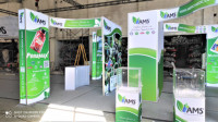 Stand d'exposition modulaire pour salon professionnel, stand d'exposition pour salon professionnel, stand d'exposition en aluminium 10-30