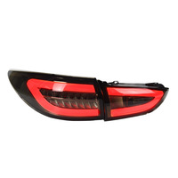 Conjunto de Luces Traseras LED con Guía de Luz para Mazda 6 Atenza, Lámpara LED de Posición, Freno y Señal de Giro, Plug and Play, Piezas de Repuesto para Automóviles