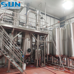 Evaporador de Sopa de Hueso de Oveja de Tres Efectos Totalmente Automático con Ahorro de Energía y Control PLC - Product Image 6