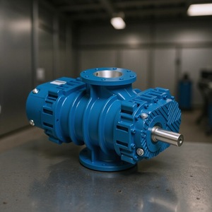 Souffleur industriel haute pression Robuschi série RBS, 220V AC électrique, 1725 tr/min, lame en fonte et acier inoxydable, fabrication italienne - Product Image 1