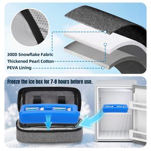 Étui de transport isotherme portable OEM pour flacons d'insuline – Boîte sécurisée anti-choc pour médicaments, approuvée TSA pour les voyages - Product Image 5