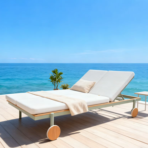 <span class=keywords><strong>Tumbona</strong></span> Moderna y Ecológica <span class=keywords><strong>para</strong></span> Patio, Playa o Piscina, Silla de Aluminio Resistente <span class=keywords><strong>para</strong></span> Jardín o Uso Doméstico - Product Image 1