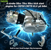 Moteur à démarrage au kick 4 temps haute performance 50cc 70cc 90cc pour CRF50 CRF70 KLX Dirt Pit Bike & ATV