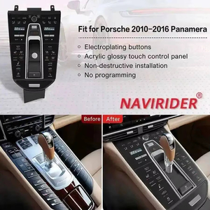 Center <b>Console</b> Gear Shift Panel Interior Decorative Accessories For Porsche Macan 2014-2021 For Porsche Panamera /Cayenne - Product Image 5