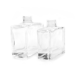 Difusor <span class=keywords><strong>de</strong></span> botellas <span class=keywords><strong>de</strong></span> vidrio rellenable, frascos vacíos <span class=keywords><strong>con</strong></span> tapa <span class=keywords><strong>de</strong></span> <span class=keywords><strong>corcho</strong></span> dorada, contenedor plano <span class=keywords><strong>de</strong></span> aromaterapia, 200ml/6,7 oz - Product Image 3