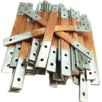 Bande de liaison flexible en cuivre tressé pour batterie de moteur automobile, vente en gros d'usine