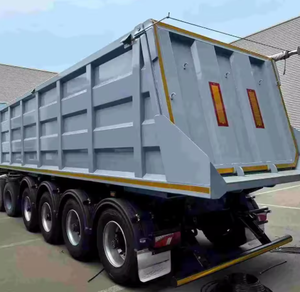 Factory Direct Sales Payload 30-80T Chinese Semi-<b>Trailers</b> Dumper Semi <b>Trailer</b> U-Shaped Flip Semi-<b>Trailer</b> for Sale - Product Image 1