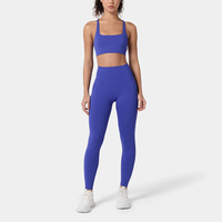 Service OEM Leggings de yoga et de fitness pour femmes, sans couture, à taille haute, avec bande de maintien intégrée, effet froncé invisible, unis et sculptants