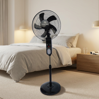 Kit complet de ventilateur oscillant à énergie solaire, charge USB, lumière de nuit LED, adaptateur, panneau solaire, ampoule solaire supplémentaire