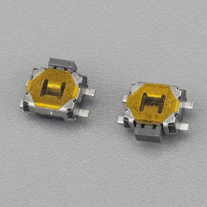 Impermeabile Smd Smt <span class=keywords><strong>4</strong></span> Pin Touch tattile illuminato nero PPA LCP Tact interruttore Mini interruttore a pulsante per dispositivi mobili - Product Image 3