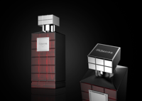Flacon de parfum en verre, design personnalisé, flacon de parfum avec boîte, 30 ml, 50 ml, 75 ml, 100 ml, flacon de parfum de luxe