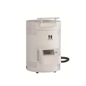 J1215 1000 grado PID ad alta temperatura elettrico trattamento termico verticale crogiolo muffola forno per la vendita