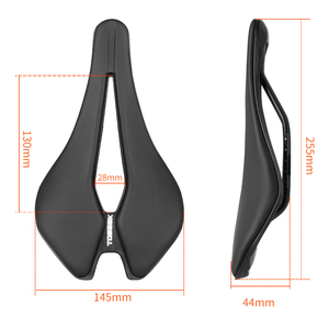Selle de vélo personnalisée <span class=keywords><strong>extra</strong></span> large, rembourrée et douce, avec absorption des chocs, antidérapante, simple, ventilée - Product Image 4