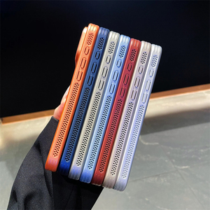 Coque de téléphone magnétique de luxe AG mate à dissipation thermique pour iPhone 17 16 15 14 13 Pro Max avec protection d'objectif et pare-chocs - Product Image 3