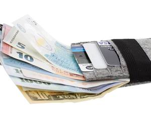 Bolsillo de moneda para mujer, tarjeta de crédito, billetes plegados, llave de identificación, auriculares, lápiz labial - Product Image 5