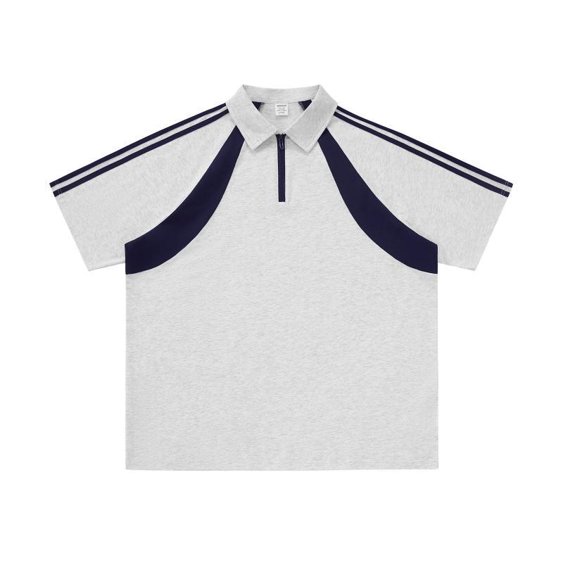 Gray and navy blue