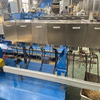 Ligne d'extrusion et de mélange automatique à double vis pour snacks soufflés à base de farine de maïs, en acier inoxydable de qualité alimentaire, haute capacité