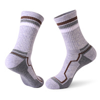 Chaussettes en laine de haute qualité pour les sports de plein air avec logo personnalisé OEM Chaussettes Merino Woo Grip pour la randonnée et le trekking