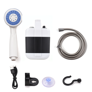 <b>Portable</b> Camping <b>Shower</b> Outdoor USB Rechargeable <b>Shower</b> Pump for Camping Car Washing Gardening Pet Cleaning - Product Image 1