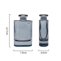 Vase en verre coloré de 150ml, bouteille de décoration de la maison, aromathérapie, diffuseur de roseaux, bouteilles en verre à bon prix, offre spéciale