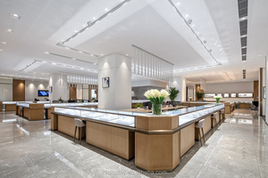 Guangzhou Professional Manufacturer Custom <strong>Counter</strong> Jewelry <strong>Display</strong> Kiosk - Product Image 2