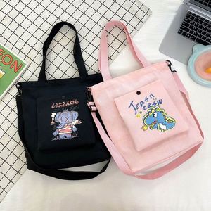 Bolso Tote con Bolsillo Interior, Doble Uso, Negro y Azul, Impresión Personalizada, Bolso Tote de Lona de Algodón de 12 oz - Product Image 1