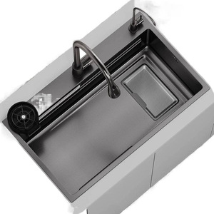 SUS304 Stainless Steel <b>Kitchen</b> <b>Sink</b> Single Bowl Undermount Rectangular Minimalist Design - Product Image 1