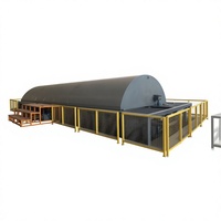 Machine de rotomoulage plastique sur mesure pour la fabrication de réservoirs et de bateaux de kayak