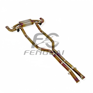 Échappement Valvetronic haute performance pour Mercedes-Benz SLS <span class=keywords><strong>AMG</strong></span> C197 6.2L 2011- en alliage de titane avec texture riche - Product Image 2
