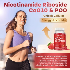 Gummies NAD+ ODM/OEM pour la croissance des cheveux, personnalisables, 60 unités, produit de santé anti-âge - Product Image 3