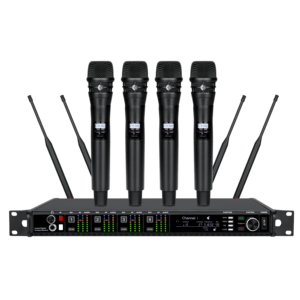 OEM EIF AD4Q Professional 4-Channel UHF <b>Wireless</b> <b>Microphone</b> High Performance True Episodes Multiple Styles <b>for</b> Stage - Product Image 1