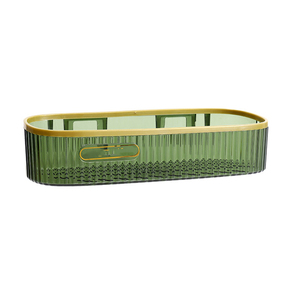 Light Luxury No-Drill <b>Wall</b>-Mounted Plastic <b>Storage</b> <b>Rack</b> for Bathroom & Kitchen Multi-Purpose Home & Hotel Organizer - Product Image 4