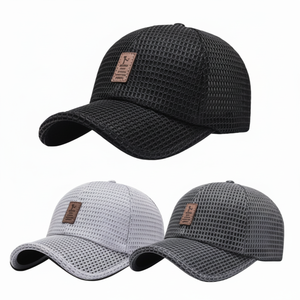 Cappello estivo estivo alla moda in rete da Baseball - Product Image 1