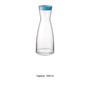 Carafe Bormioli Rocco Ypsilon Brio 1 L avec couvercle bleu - Product Image 3