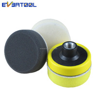 EVERTOOL Kit de Esponjas para Reparación de Arañazos y Pulido, Almohadilla de Espuma para Pulido Rápido, Compatible con Pulidoras de 3 Pulgadas o Pulido Manual