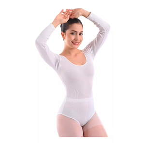 Camelia-Leotardo Body Manga Larga Mujer para actividades físicas y/o artísticas, como ballet, jazz, gimnasia, etc. - Product Image 2
