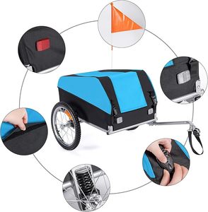 Offre Spéciale pliable vélo haute résistance remorque portable camping en plein air petite remorque avec ressort absorbant les chocs - Product Image 4