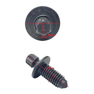 N 905 845 02 Asiento de aluminio de encendido <span class=keywords><strong>Tornillo</strong></span> <span class=keywords><strong>antirrobo</strong></span> Cilindro de bloqueo de encendido Perno de seguridad para Volkswagen Audi M8 * 20 - Product Image 6