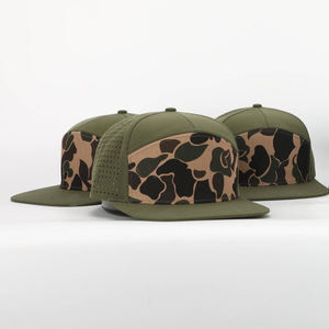 Gorra Trucker de Camuflaje de 7 Paneles OEM de Alto Rendimiento para Exteriores, Gorra Snapback con Construcción Duradera, Gorras de Camuflaje Personalizadas de Gran Venta - Product Image 1