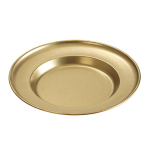 Chenfa Vintage Gold Stainless Steel Plate 304 Grade Western Style Pasta Dessert Snack Lobster Dish - Product Image 3