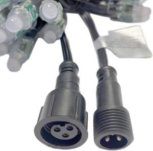 12V Smart WS2811 Bullet Led Pixel Ip68 18awg Fil Noir Avec Ray Wu/paul Zhang/xconnect/DIY Connecteurs - Product Image 4