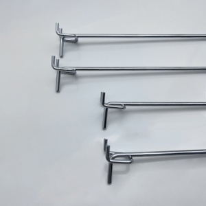 [MSMX] Móc Trưng Bày Siêu Thị Mạ Crôm Kim Loại 250Mm Cho Bảng Điều Khiển - Product Image 4