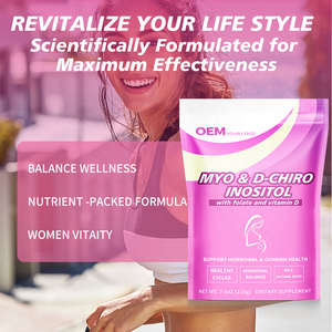 Inositol en Polvo de Alta Calidad para el Equilibrio Hormonal y el Apoyo Ovárico Saludable, Mezcla de Mio-Inositol y D-Chiro-Inositol en Polvo con Proporción 40:1 - Product Image 4