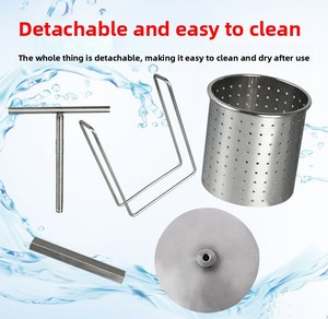 CH026 304 Stainless Steel Manual Juice Extractor Grape Fruit <strong>Vegetable</strong> <strong>Juicer</strong> Pulp Separator Fruit Processing Plant - Product Image 6